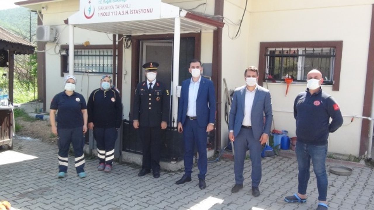 Taraklı ilçe protokolünden bayram ziyaretleri
