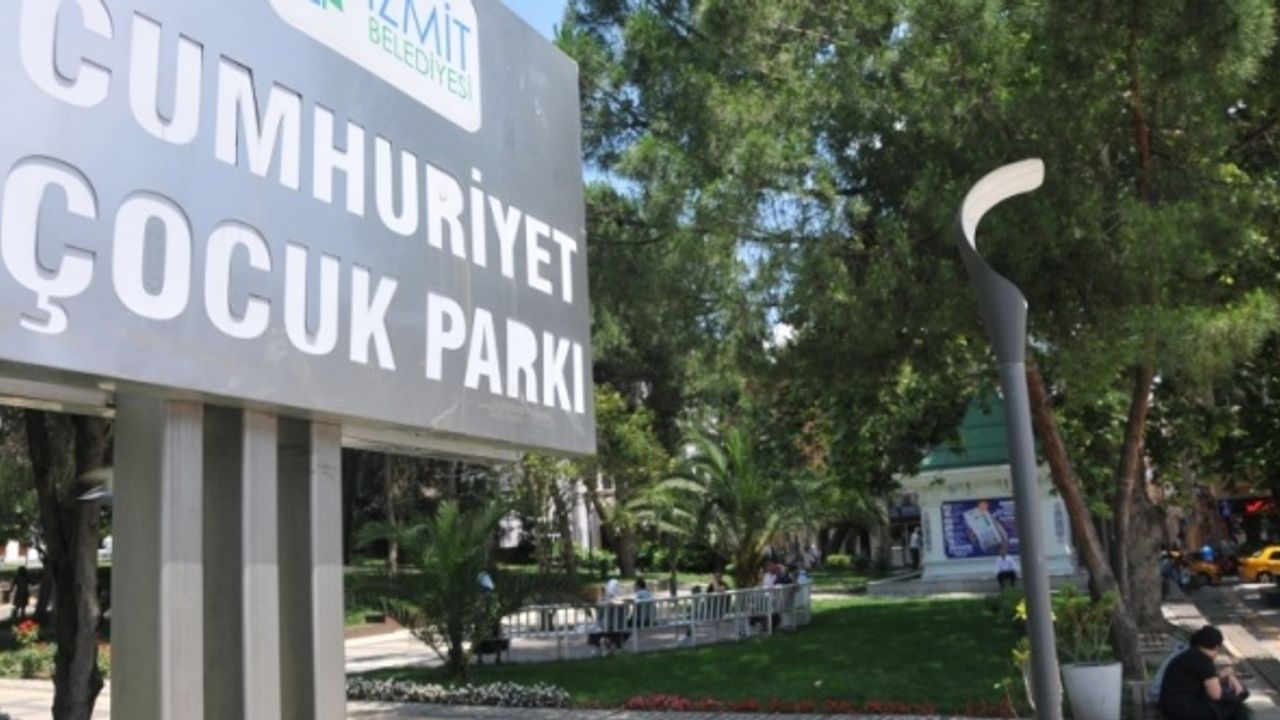 İzmit Cumhuriyet parkı kafe yenileme inşaatı yaptırılacak