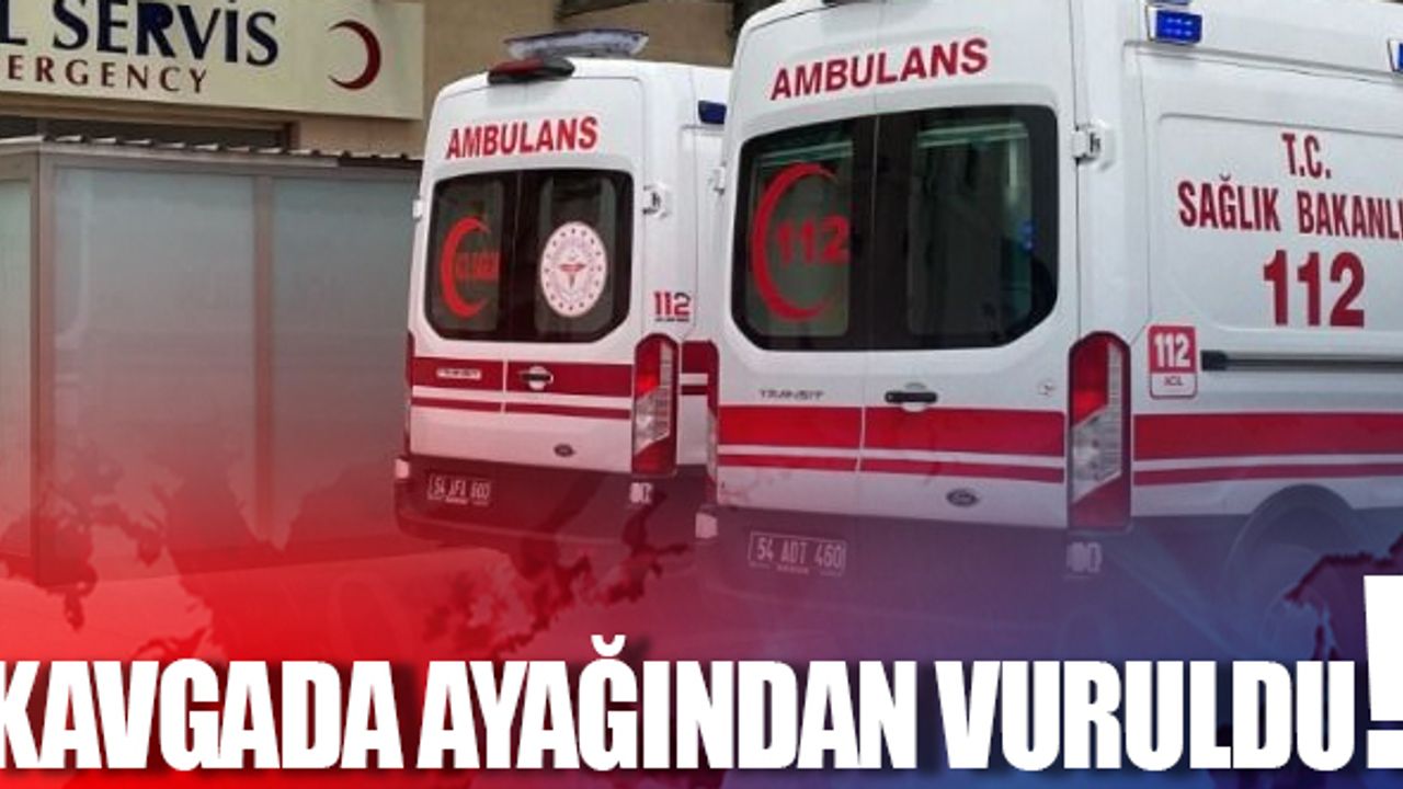 Bir kişi daha silahla ayağından vuruldu!