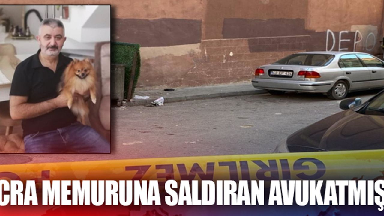 İcra memuruna saldıran avukatmış