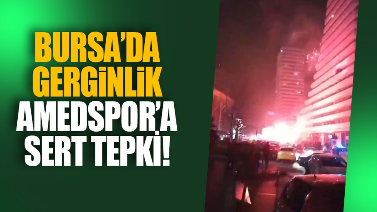 Bursa'da gergin gece: PKK aleyhine sloganlar!