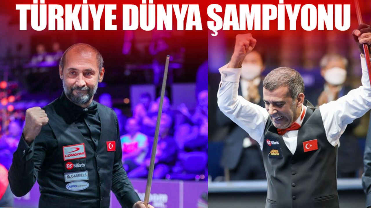 Türkiye Dünya Şampiyonu!
