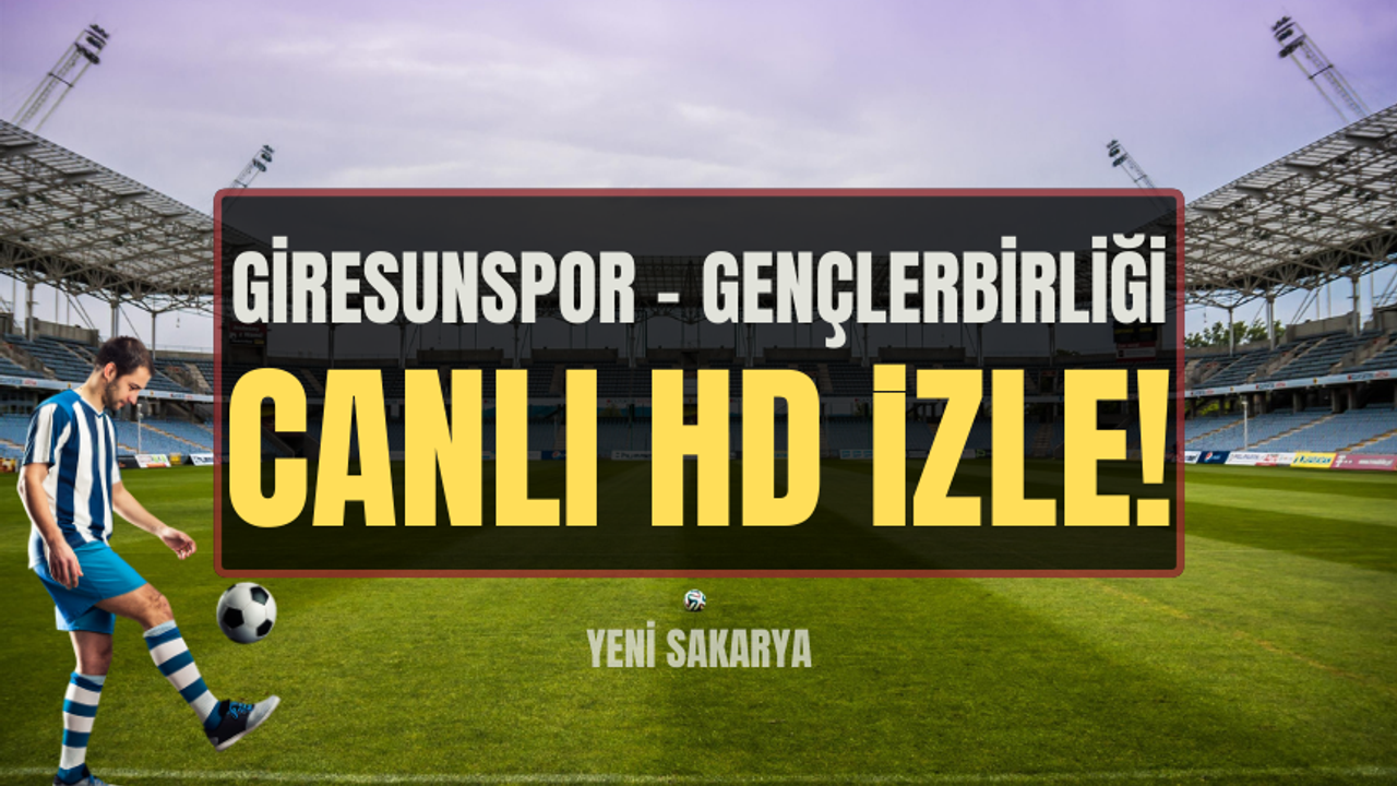 Giresunspor - Gençlerbirliği maçı şifresiz izle canlı 19 Aralık 2023 | Giresunspor vs Gençlerbirliği hangi kanalda?