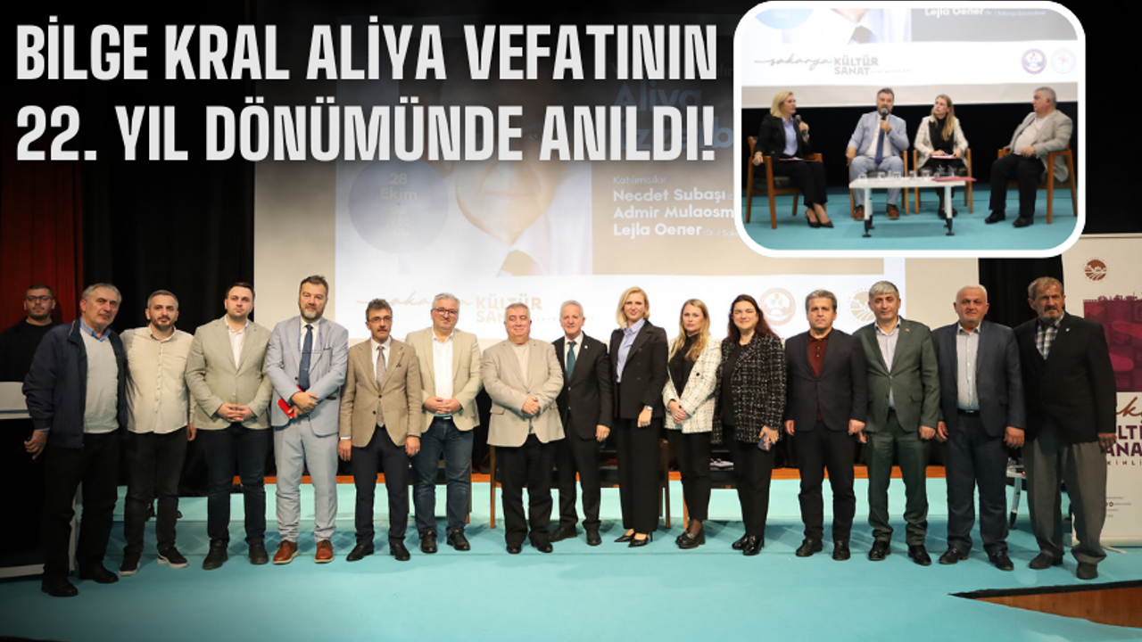 Bilge Kral Aliya vefatının 22. yıl dönümünde anıldı