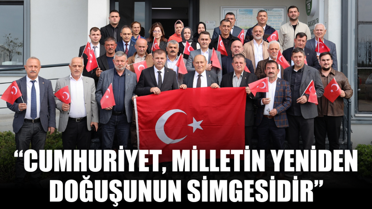 Başkan Genç: “Cumhuriyet, milletin yeniden doğuşunun simgesidir”