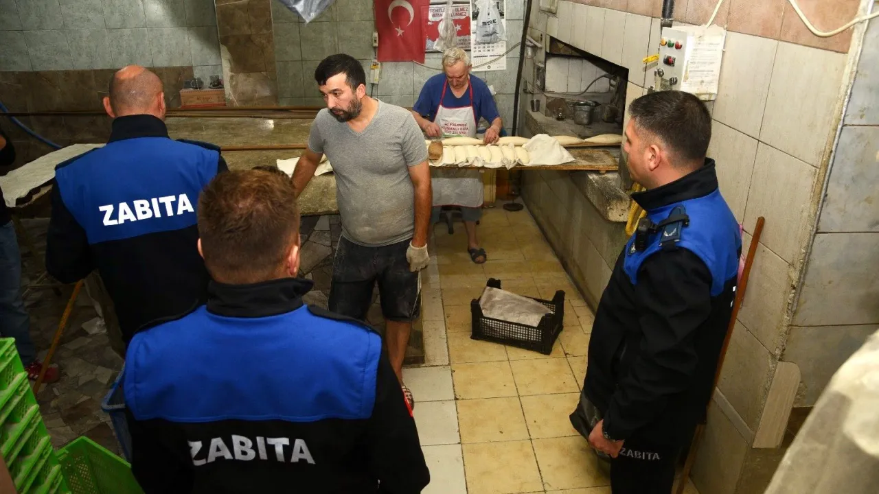 Giresun Belediyesi Zabıta Ekiplerinden Fırın Denetimleri