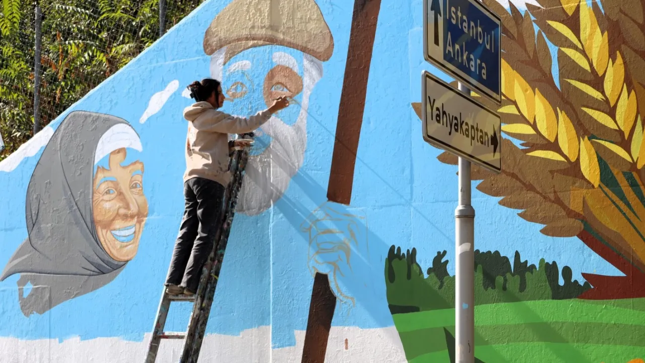 Kocaeli'de trafo ve alt geçitler sanatla renkleniyor!