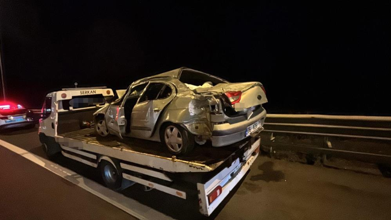 Bolu Dağı Tüneli Çıkışında Kaza: 1 Ölü, 2 Yaralı