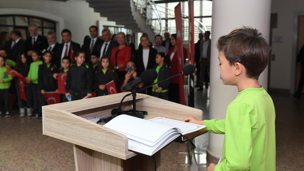 Osmangazi’de Çocuklardan Atatürk’e Duygusal Mektuplar