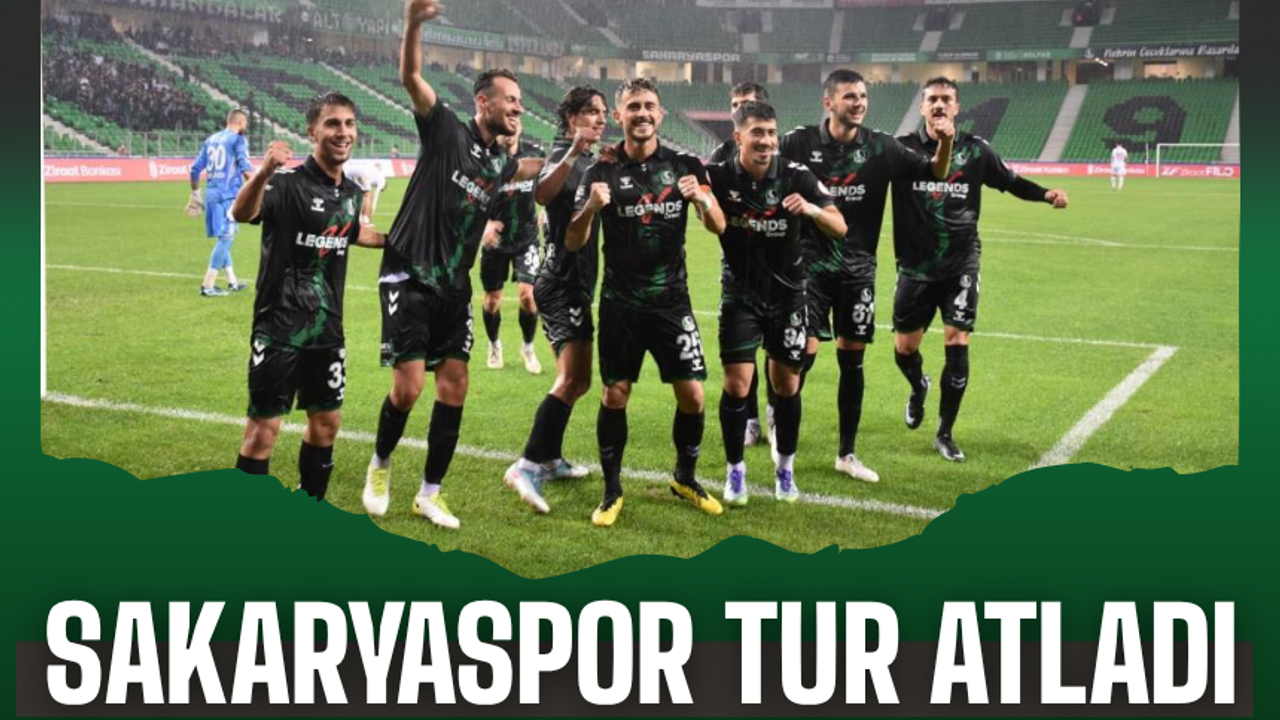 Sakaryaspor, İnegölspor’u 4-0 Mağlup Ederek Tur Atladı