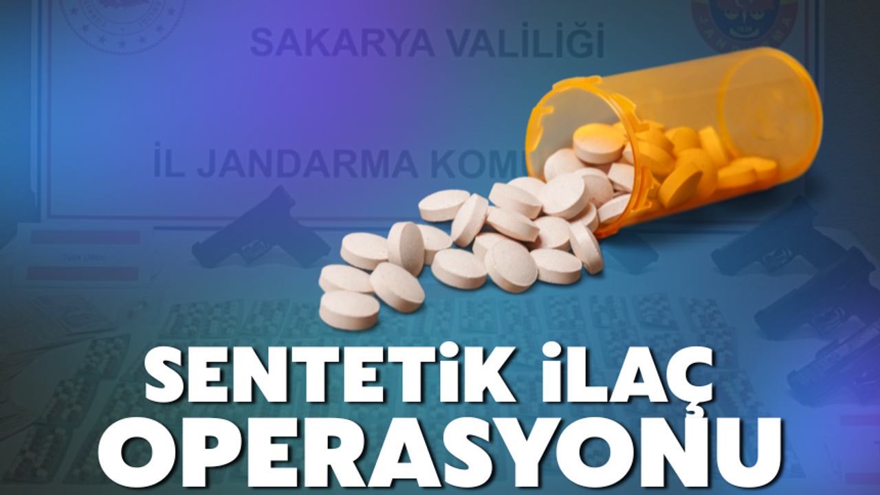 773 sentetik ecza ele geçirildi