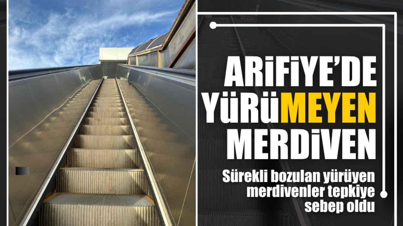ADARAY'a yürümeyen merdiven!