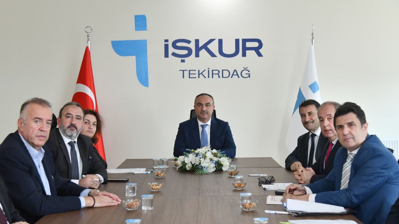 Tekirdağ İl İstihdam ve Mesleki Eğitim Kurulu toplantısı gerçekleştirildi