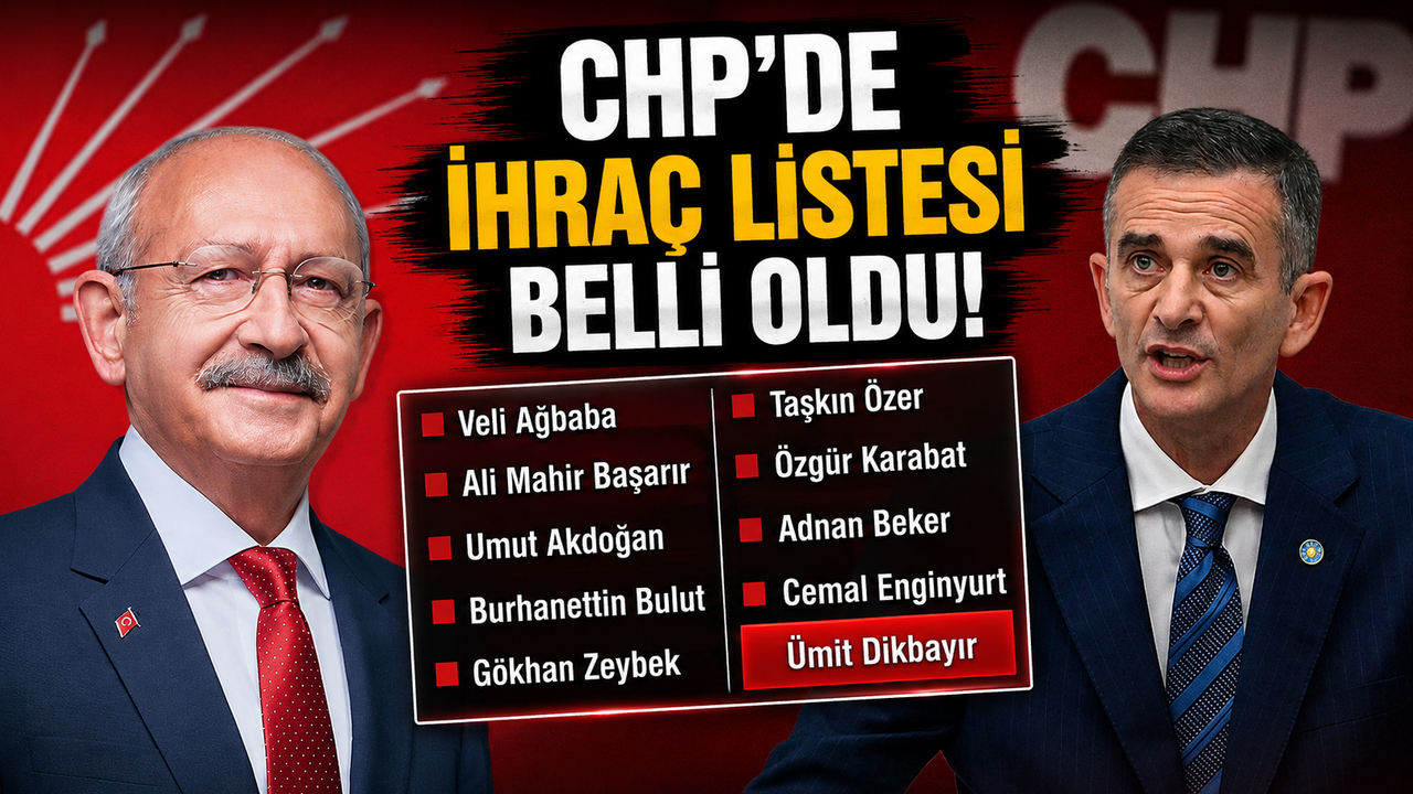 CHP’de ihraç listesi belli oldu!