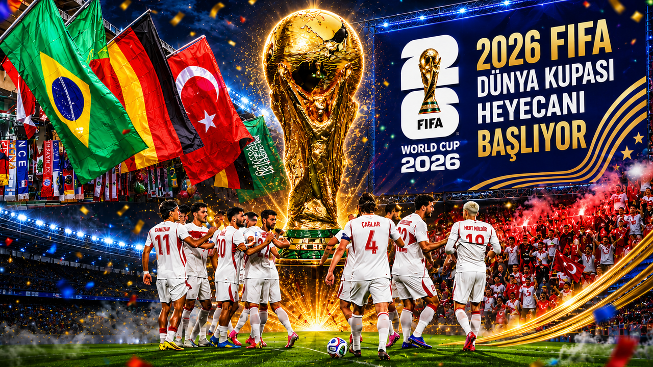 2026 FIFA Dünya Kupası heyecanı başlıyor