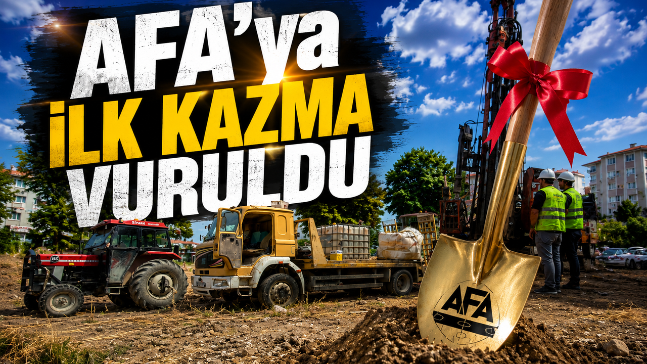 AFA Kültür ve Kongre Merkezi’nde İnşa Süreci Başla