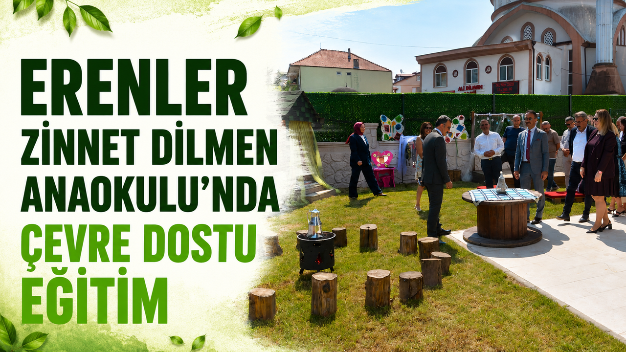 Zinnet Dilmen Anaokulu'ndan Örnek Proje: Açık Hava Sınıfı ve