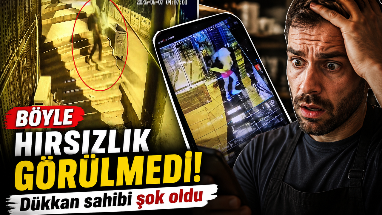 Kadın Kılığına Giren Hırsız Kameralara Yakalandı: "Eskiden H