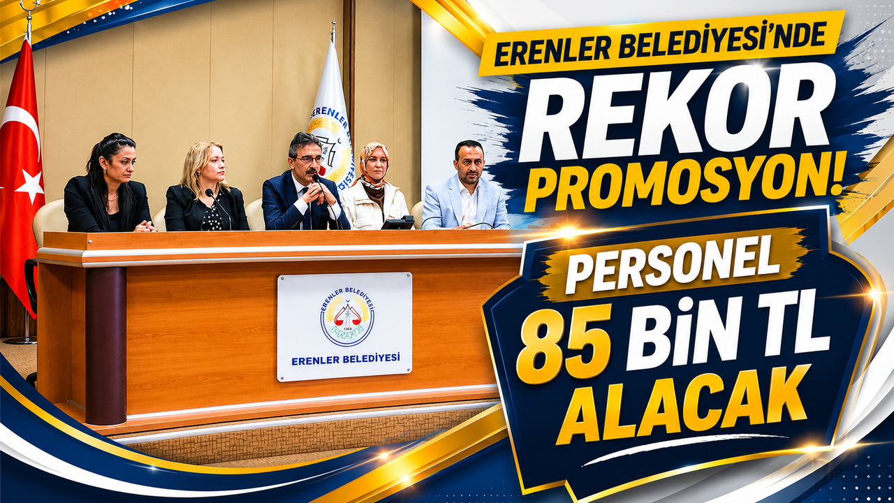 Erenler Belediyesi'nde Rekor Promosyon! Personel 8