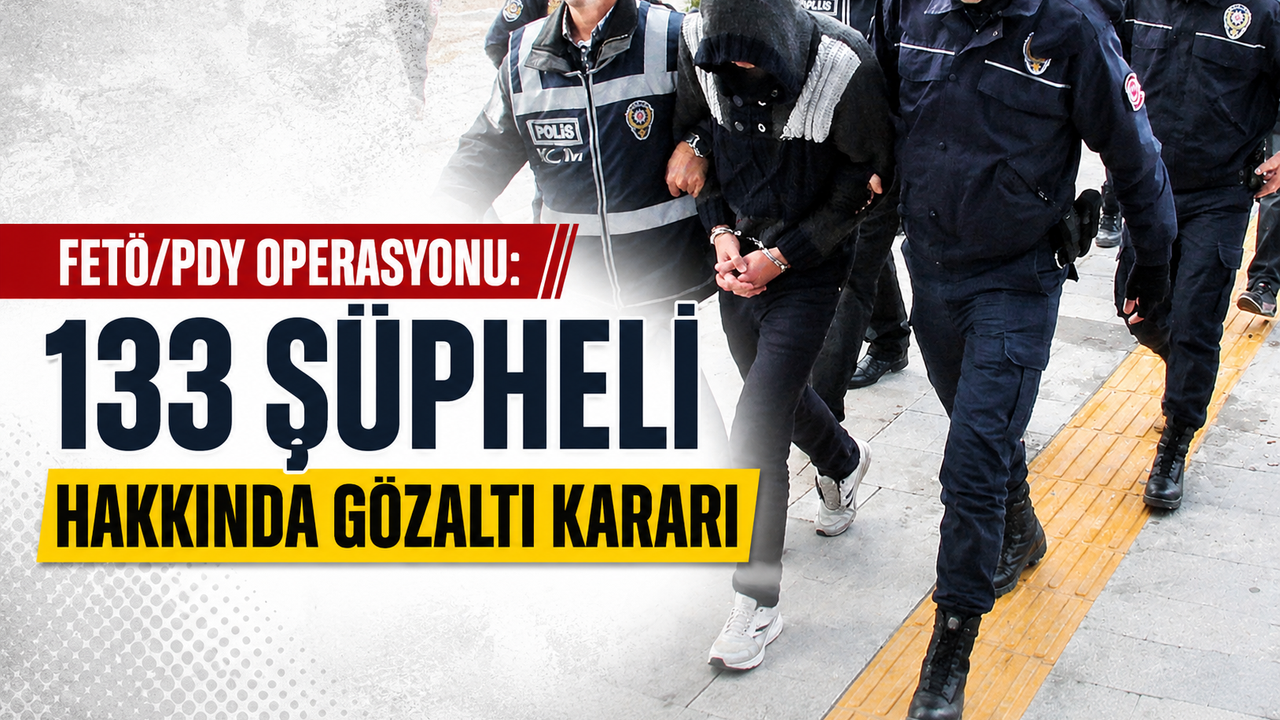 İzmir’de Eş Zamanlı Operasyon: 133 Şüpheli Hakkında Gözaltı 