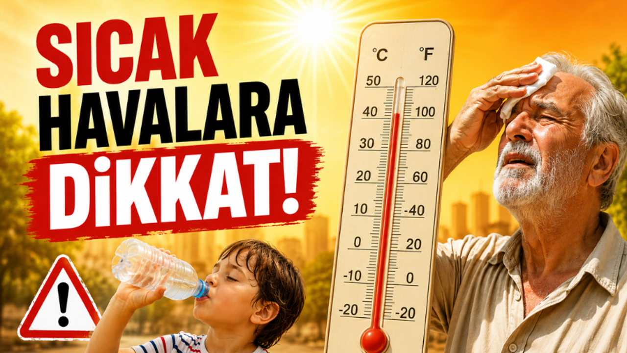 Sıcak Havalarda Yaşlılar ve Çocuklar Dikkat