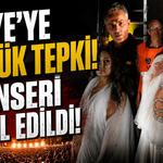 Atiye'ye büyük tepki! Konseri iptal edildi...