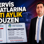 Servis Fiyatlarına  Altı Aylık Düzen