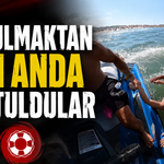 Karasu’da denizde can pazarı: 2 kadın ve 1 çocuk jetskiyle kurtarıldı