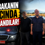 Eski Bakan İdris Naim Şahin’in aracında yakalandılar!