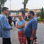Akın’dan hastalara moral ziyareti