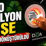 130 milyon şişe geri dönüştürüldü