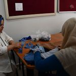 Özel gereksinimli bireyler ve anneleri eski kıyafetleri kırkyama tekniğiyle yeniden değerlendiriyor