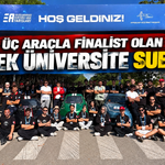 Üç araçla finalist olan tek üniversite SUBÜ