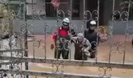 Selde mahsur kalanlar böyle kurtarıldı