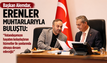 Başkan Alemdar, Erenler Muhtarlarıyla Bir Araya Geldi