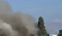 Bir anda patlayan trafo paniğe sebep oldu