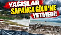 Yağışlar Sapanca Gölü’ne yetmedi: Su seviyesi 29,56 metreye geriledi