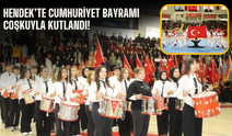 Hendek’te Cumhuriyet Bayramı coşkuyla kutlandı