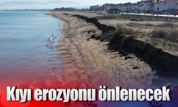 Kıyı erozyonu önlenecek