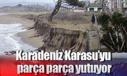Karadeniz Karasu’yu parça parça yutuyor