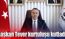 Başkan Yunus Tever kurtuluşu kutladı