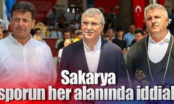 Sakarya sporun her alanında iddialı