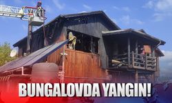 Bungalovda yangın!