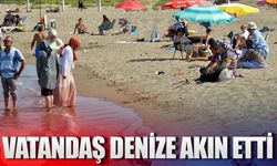 Vatandaş denize akın etti