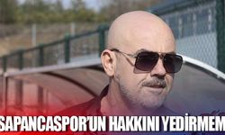 Adil Köseoğlu: Sapancaspor'un hakkını yedirmem