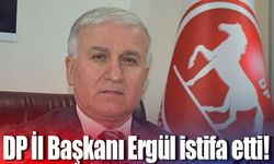 DP İl başkanı Ergül istifa etti