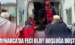 Kaynarca'da feci olay! Boşluğa düştü