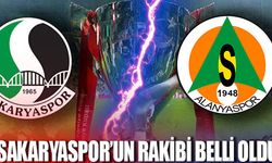 Sakaryaspor'un rakibi belli oldu