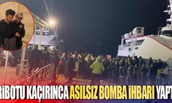 Feribotu kaçırınca asılsız bomba ihbarı yaptı!