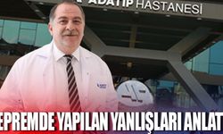 Prof. Dr. İsmet Teoman depremde yapılan yanlışları anlattı